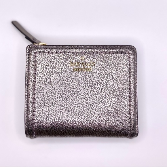 KATE SPADE *NWT*  Patterson Drive Small Shawn Wallet - Pewter - Picture 2 of 10
